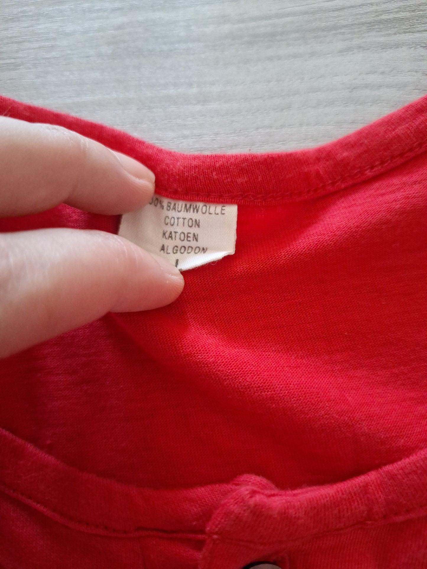 Tanktop Knopfleiste 40