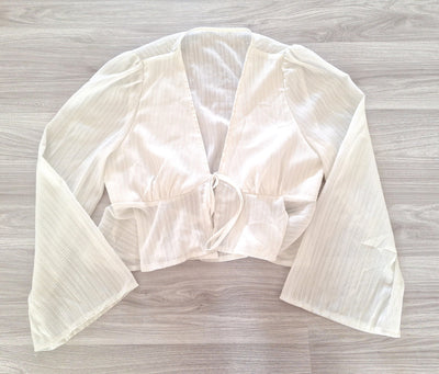 Shein Bindebluse 40
