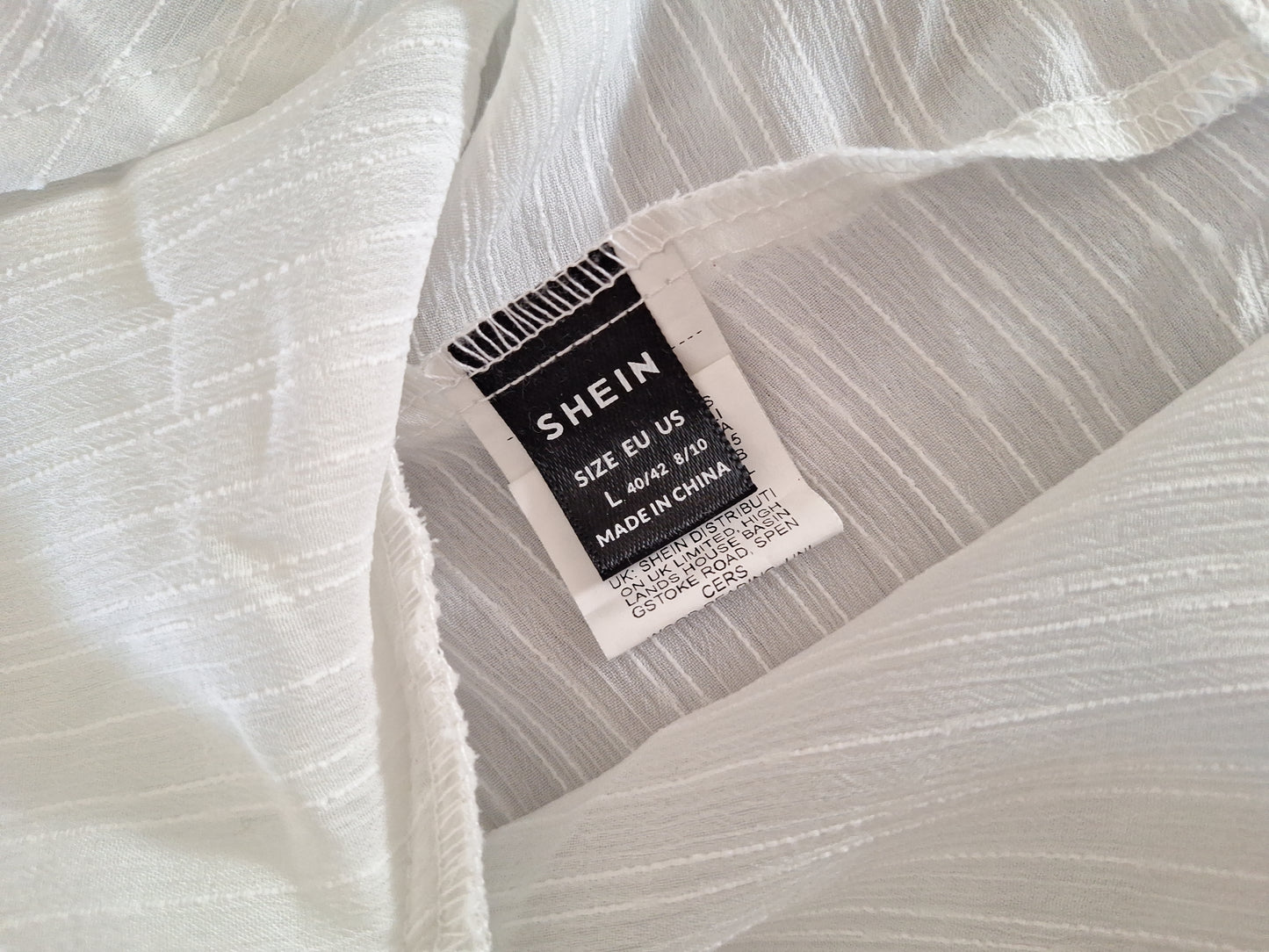 Shein Bindebluse 40