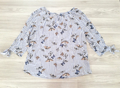 Bexleys Carmenbluse Schmetterlinge 46