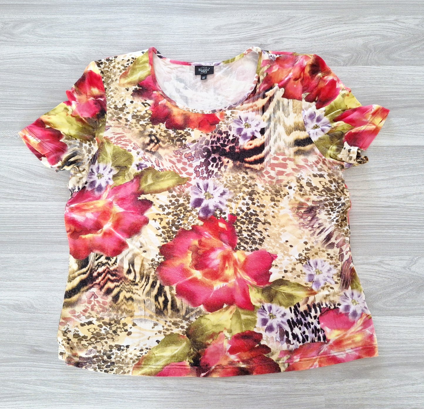 Bexleys T-Shirt Blumenprint 42