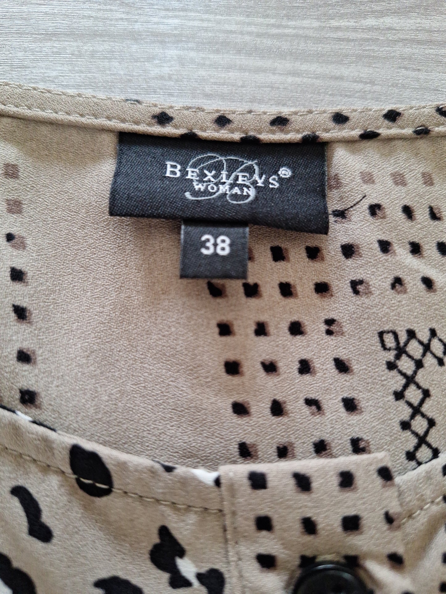 Bexleys Tunikabluse Animalprint 38
