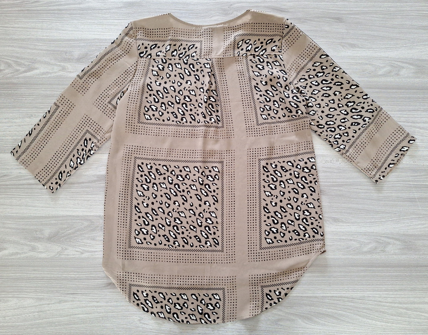 Bexleys Tunikabluse Animalprint 38