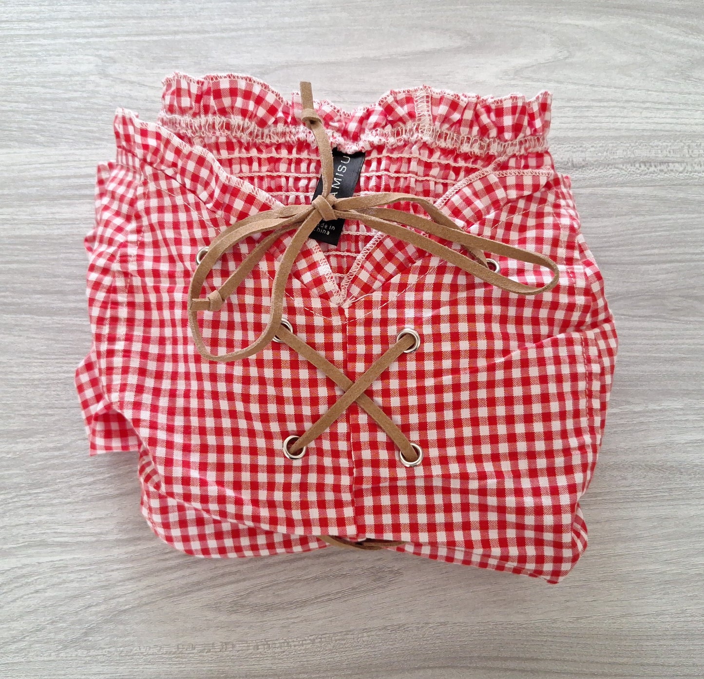 Amisu Carmenbluse Karo 40