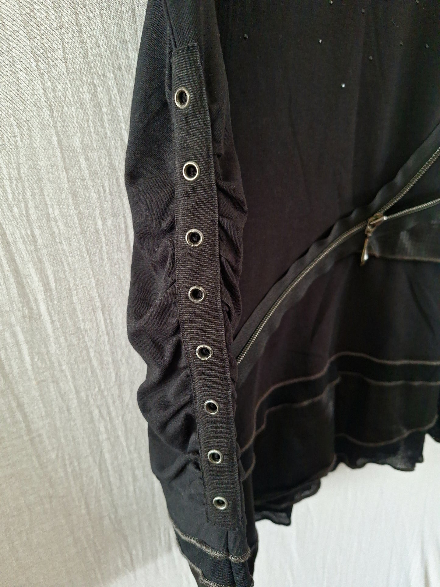 BIBA Shirtkleid Strassprint 36