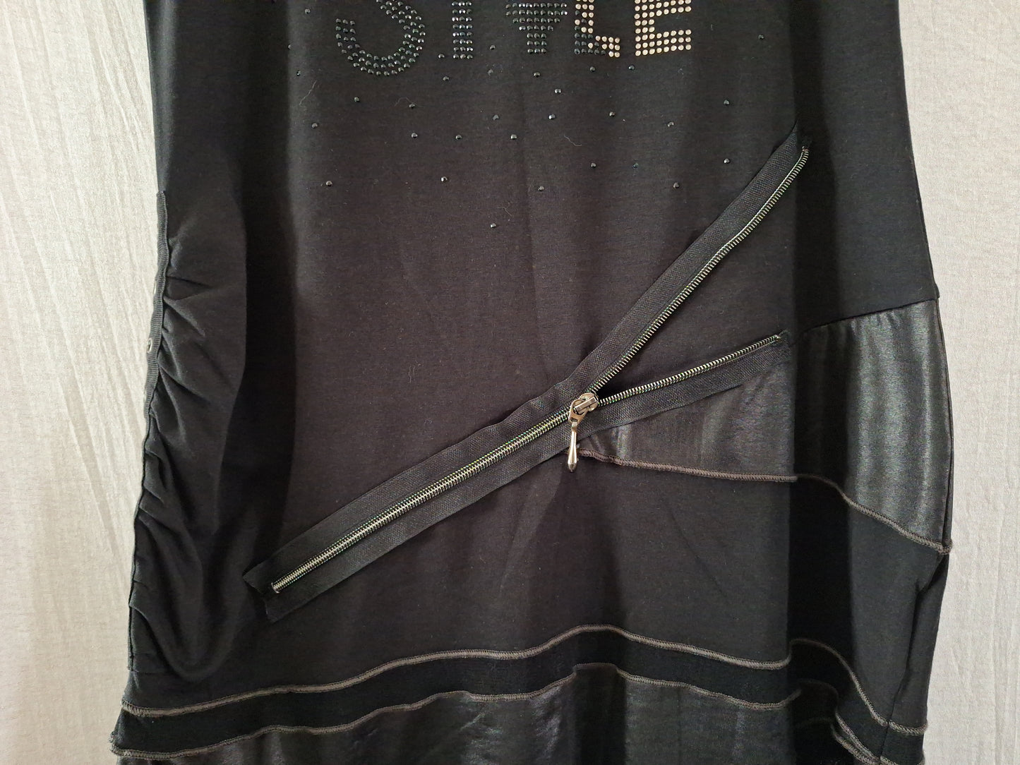 BIBA Shirtkleid Strassprint 36