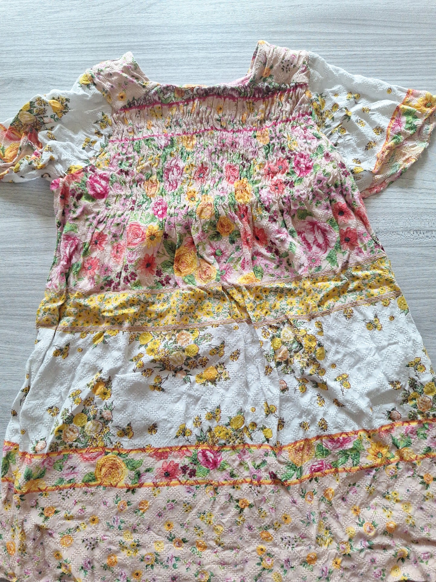 Zara Girls Sommerkleid Patchwork 104