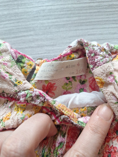 Zara Girls Sommerkleid Patchwork 104