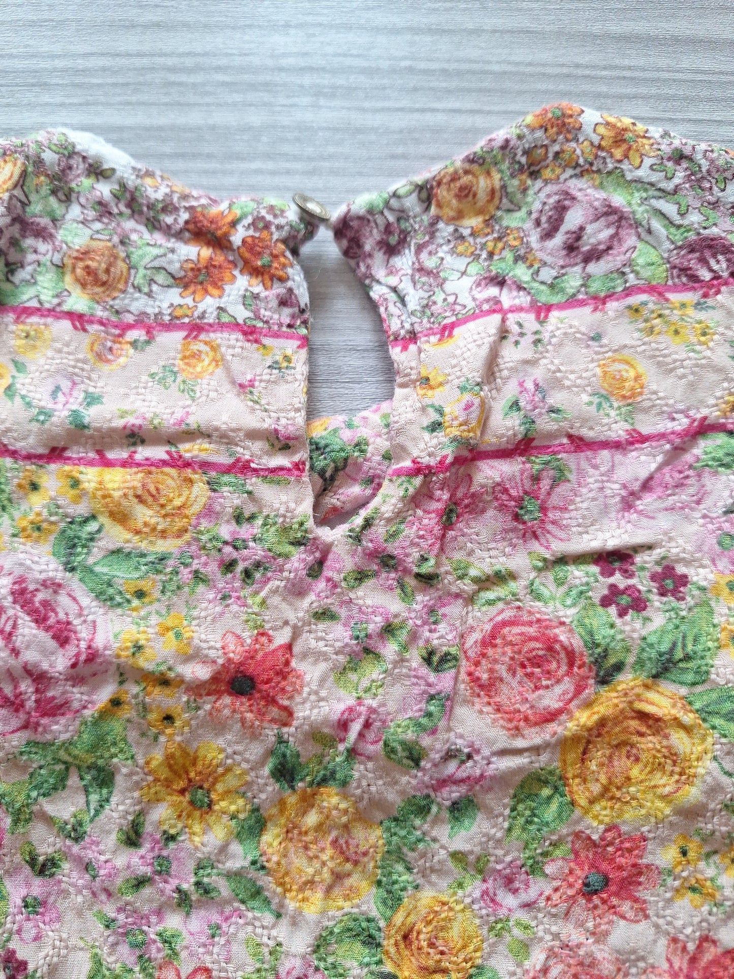 Zara Girls Sommerkleid Patchwork 104