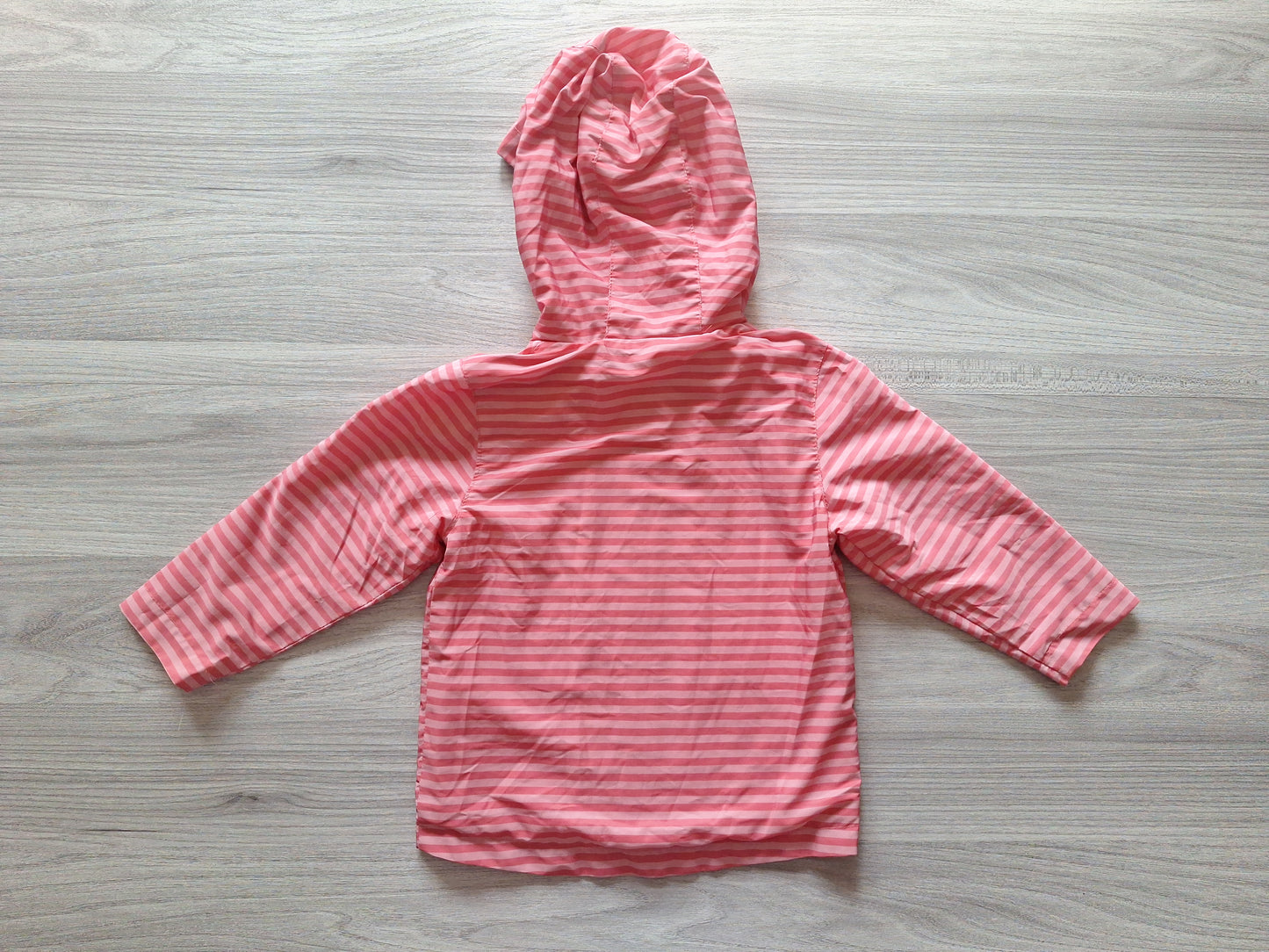 Bubble Gum Regenjacke Gestreift 80
