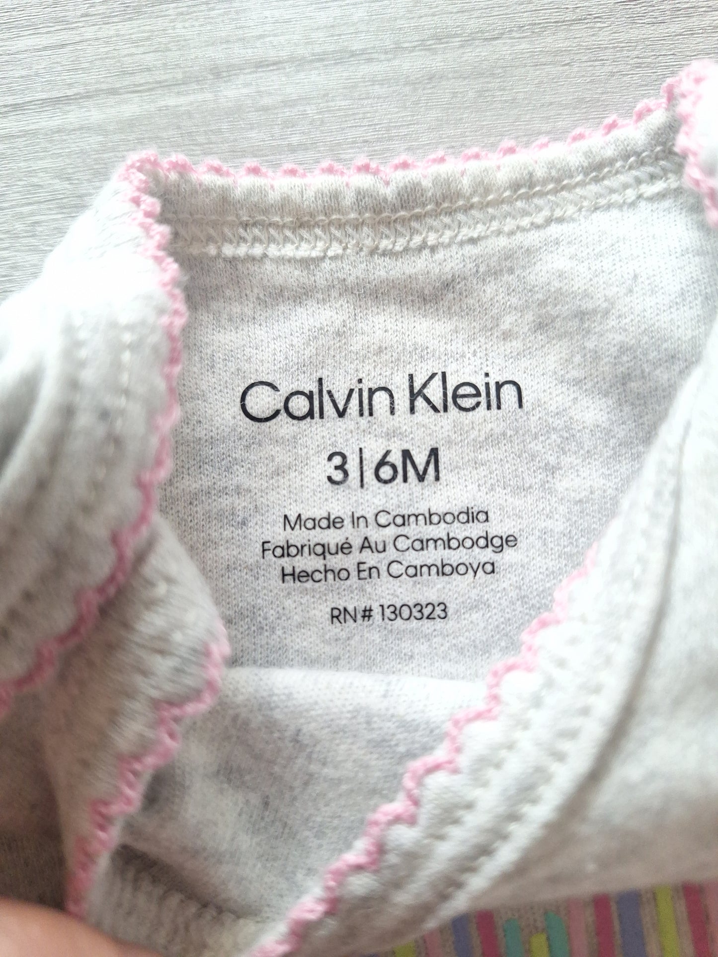 Calvin Klein Babybody Herz 62/68