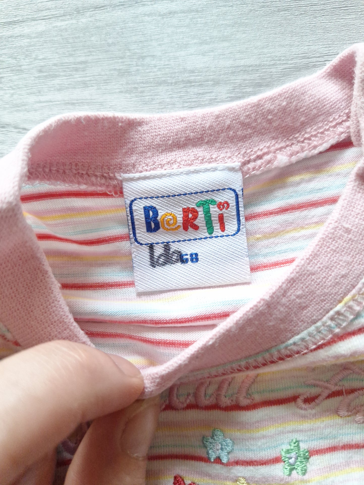 Berti T-Shirt Feenstickerei 68