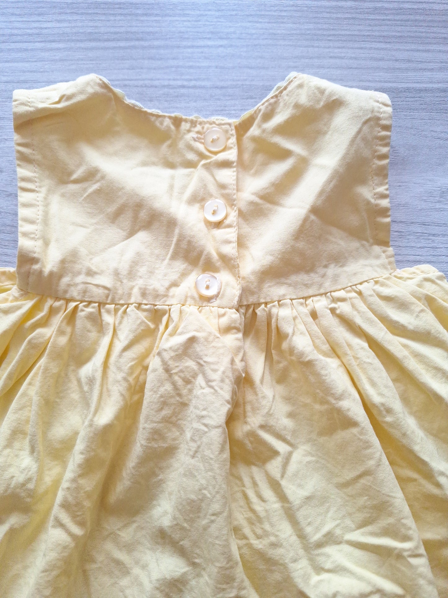 BabyChic Kleid Blumenstickerei 68