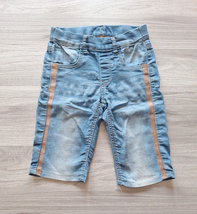 Dopo Dopo Stoffhose Glitzerstreifen 116