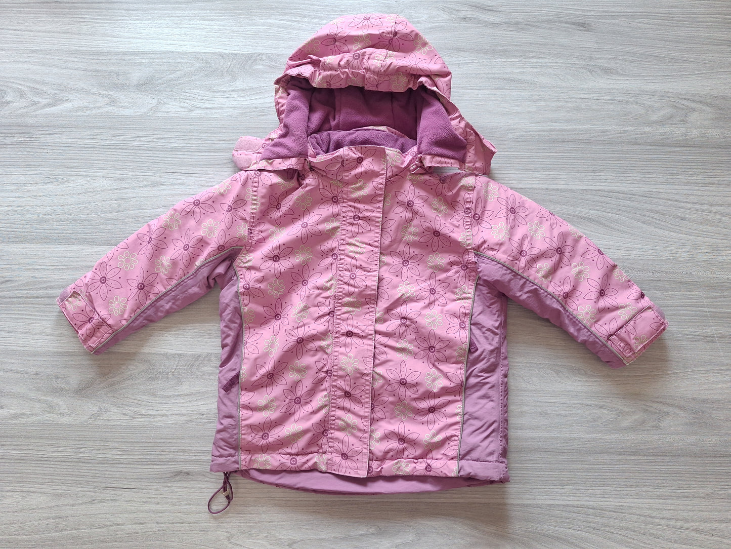 TCM Winterjacke Blumen 98/104