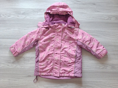 TCM Winterjacke Blumen 98/104