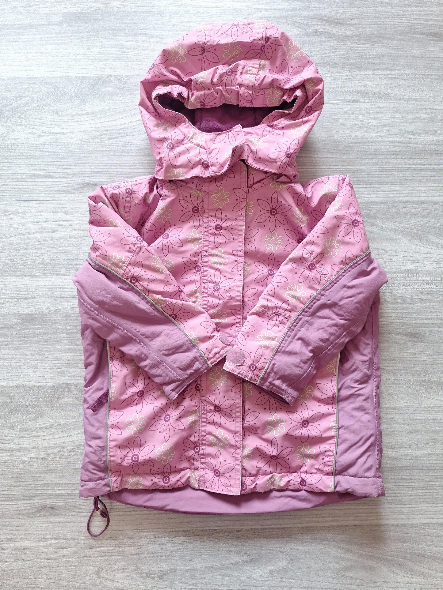 TCM Winterjacke Blumen 98/104