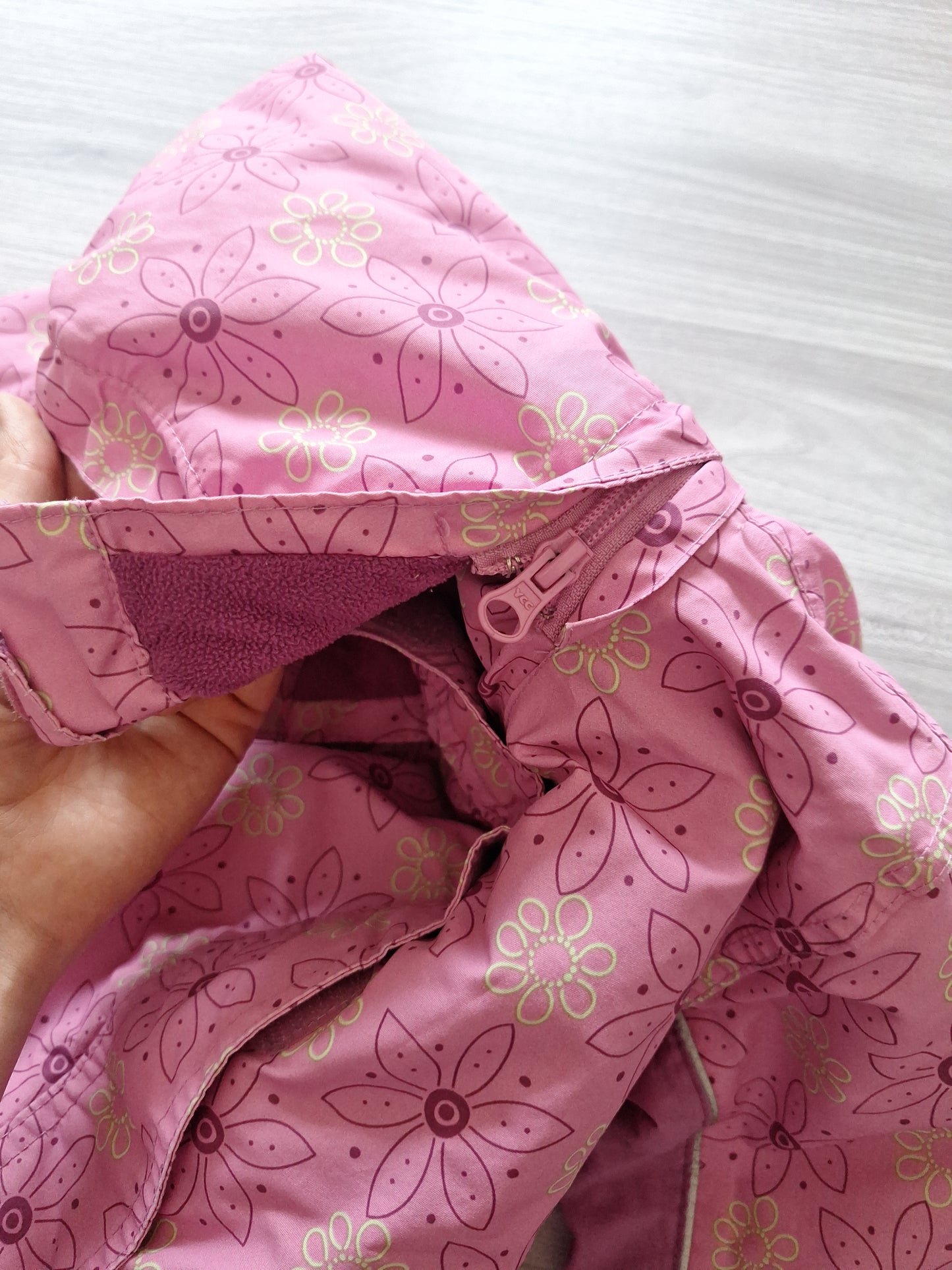 TCM Winterjacke Blumen 98/104