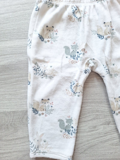 C&A Baby Flauschhose Waldtiere 74