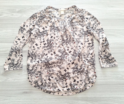 H&M Blusenshirt Blumen 34