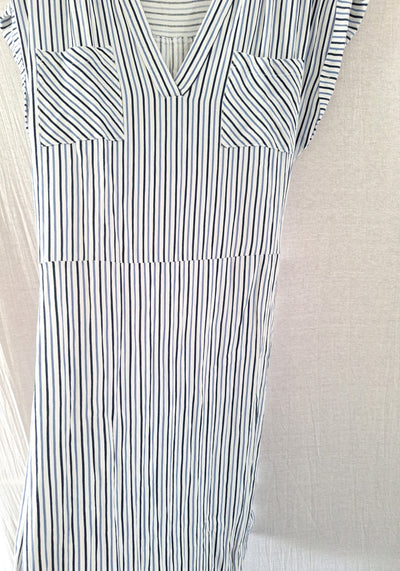 ONLY Blusenkleid Streifen 34