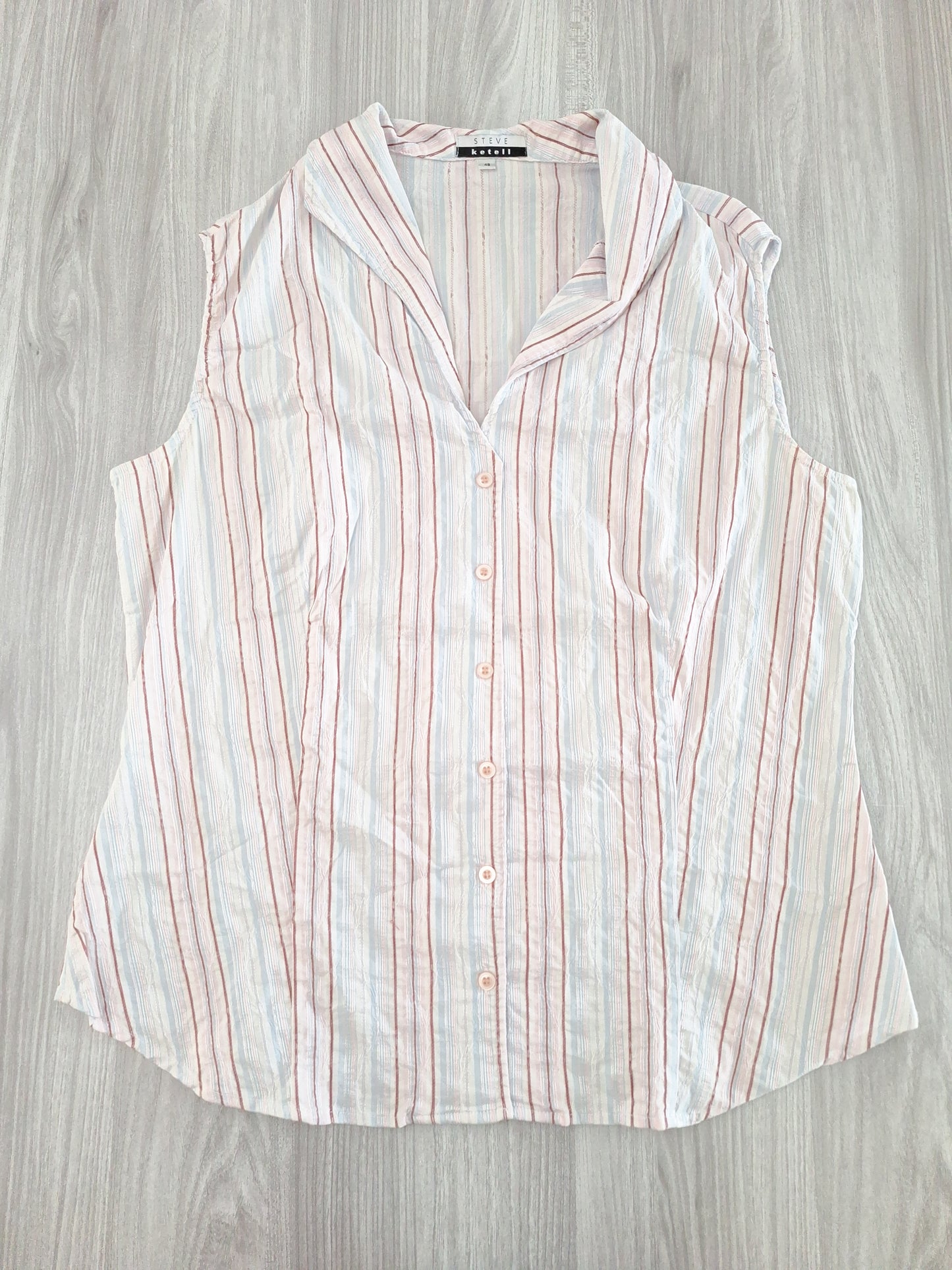 Steve Ketell Ärmellose Bluse 48