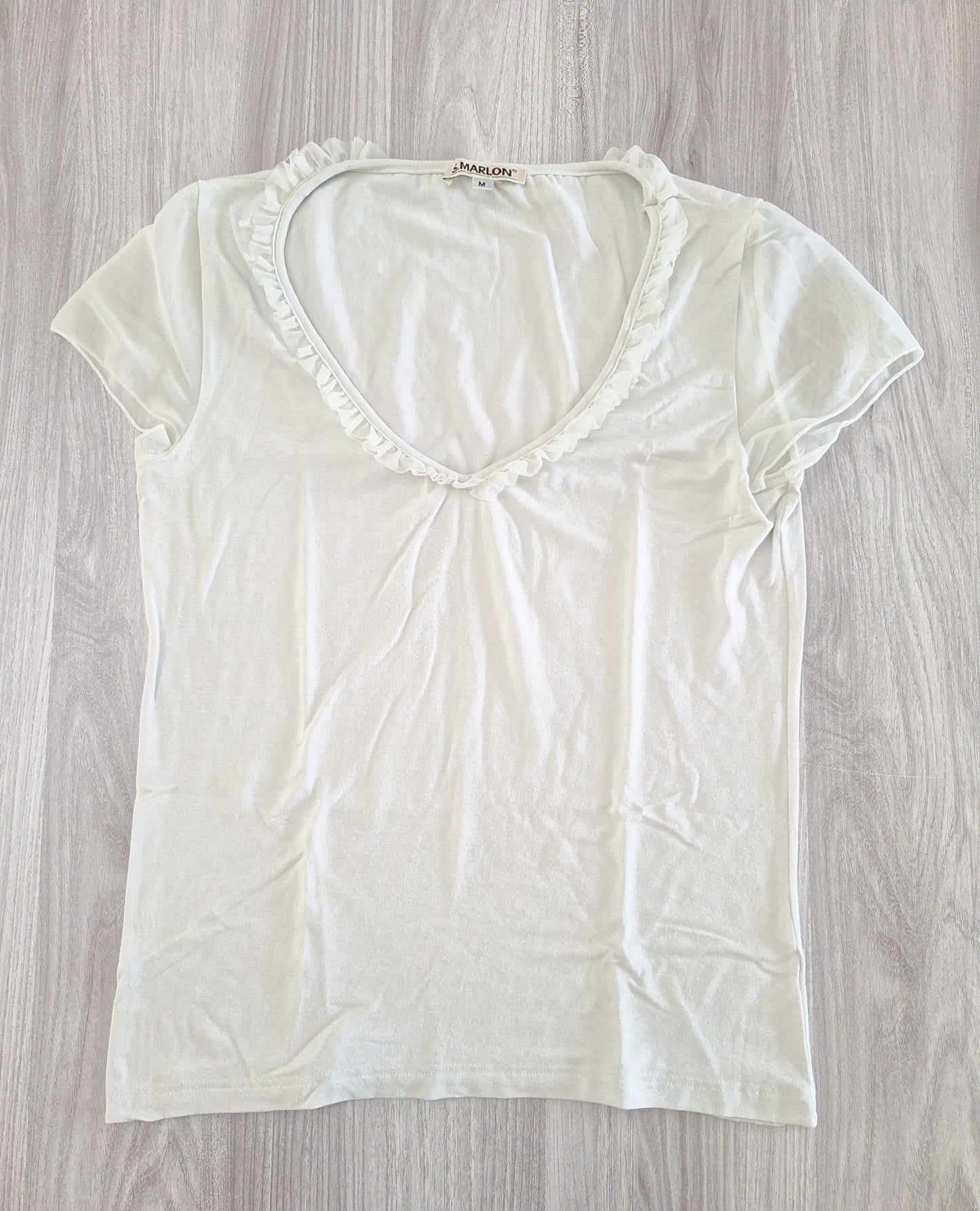 S.Marlon Shirt Rüschen 38