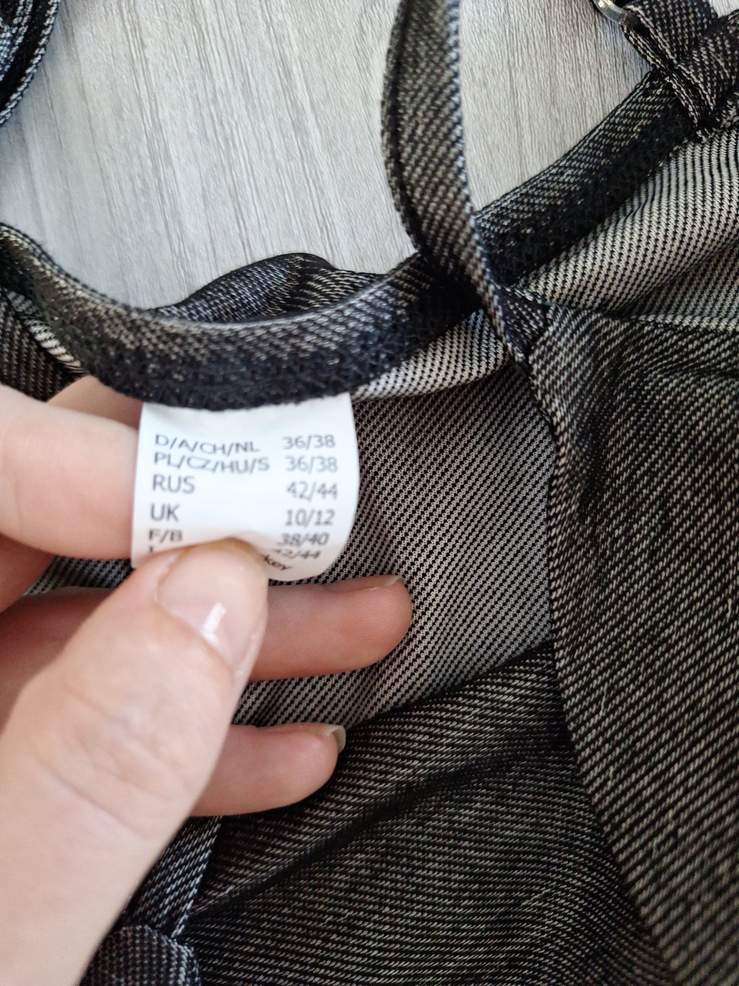 Minikleid Raffungen 36