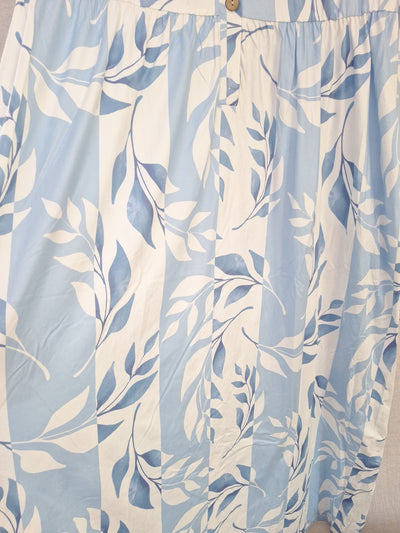 Noracora Maxikleid Blätter 40