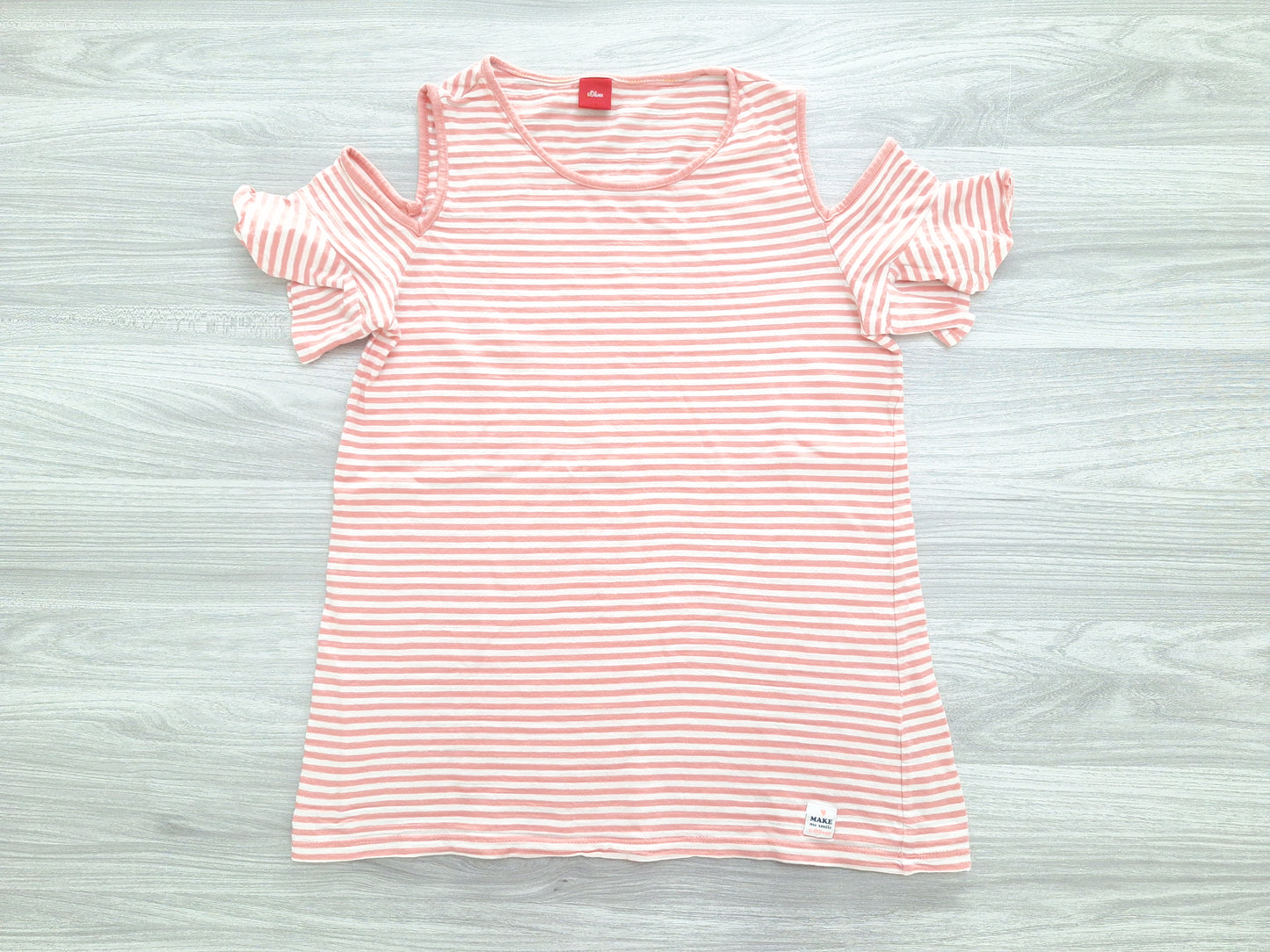s.Oliver Cold Shoulder Shirt Rüschen 164