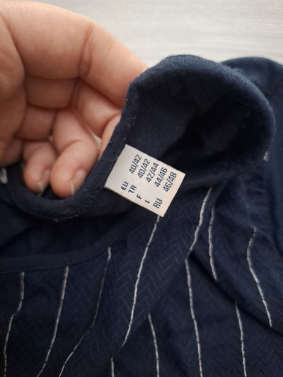 Diverse Blusenshirt Nadelstreifen 40