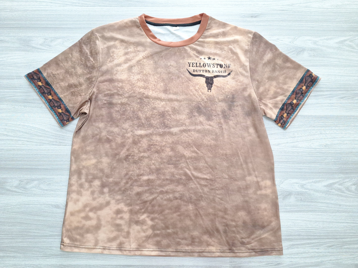 Yellowstone Dutton Ranch T-Shirt Batik 2XL