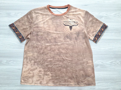 Yellowstone Dutton Ranch T-Shirt Batik 2XL