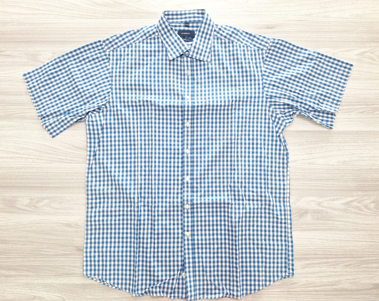 Gilberto Classic Fit Kurzarmhemd 43/44