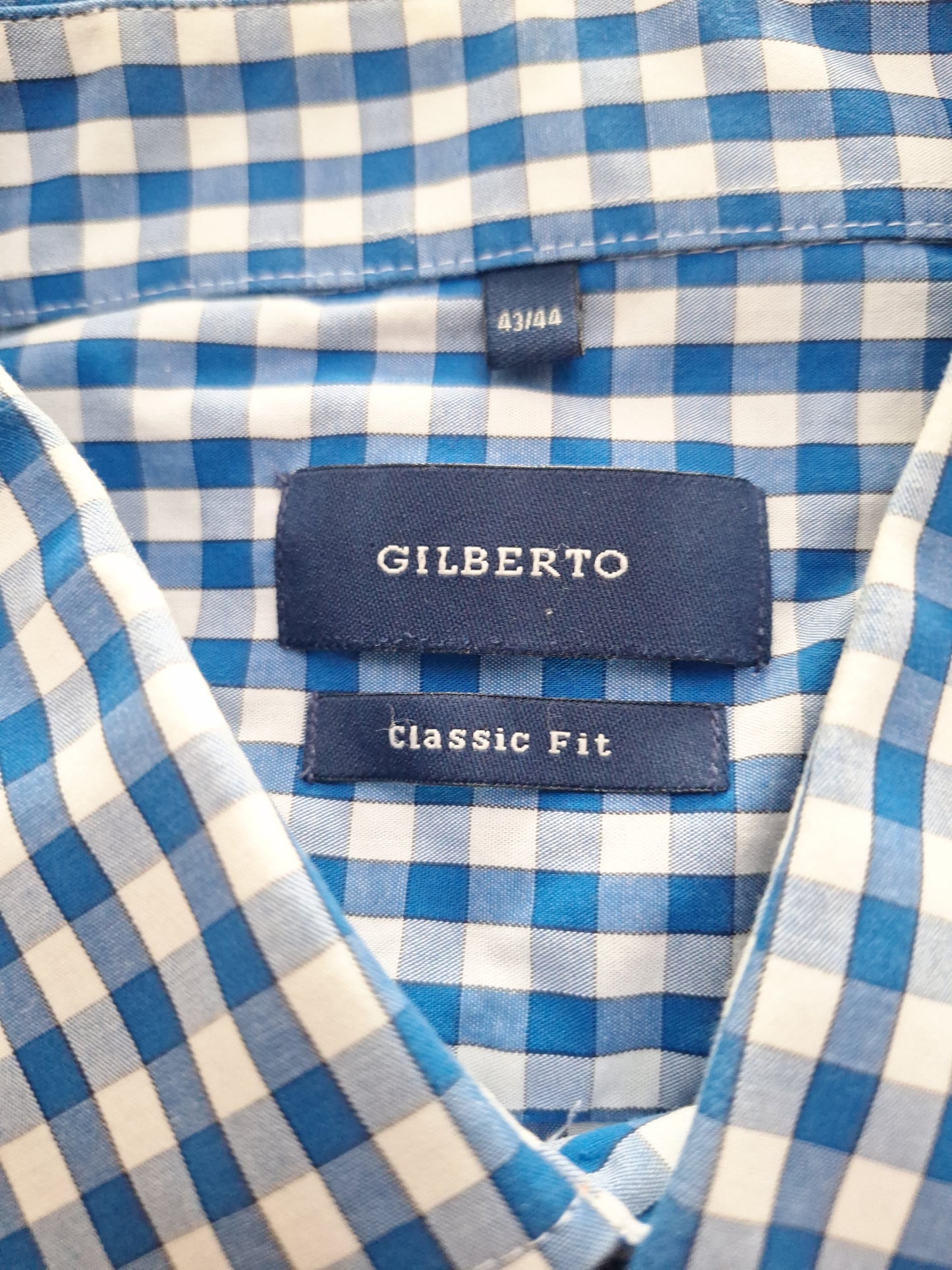 Gilberto Classic Fit Kurzarmhemd 43/44