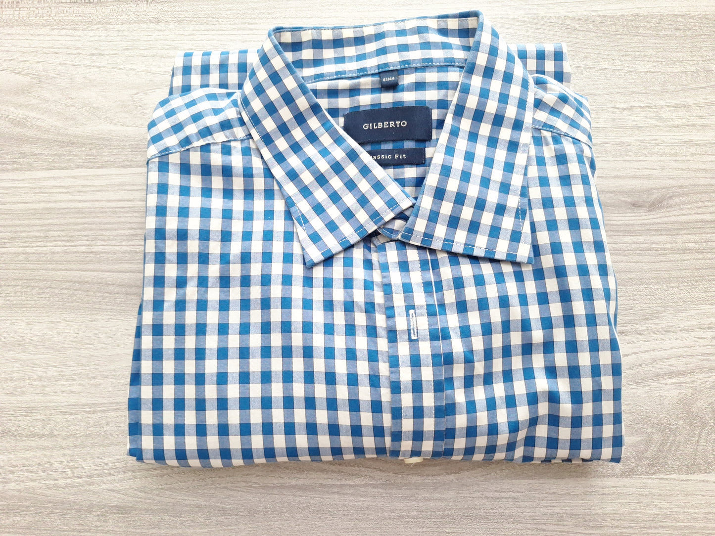 Gilberto Classic Fit Kurzarmhemd 43/44