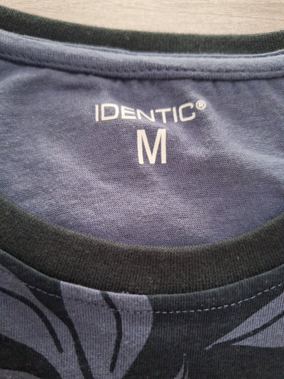 Identic T-Shirt Blätterprint M