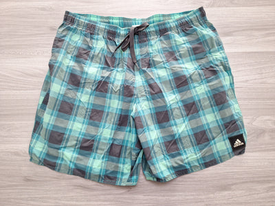 Adidas Badeshorts Kariert XL