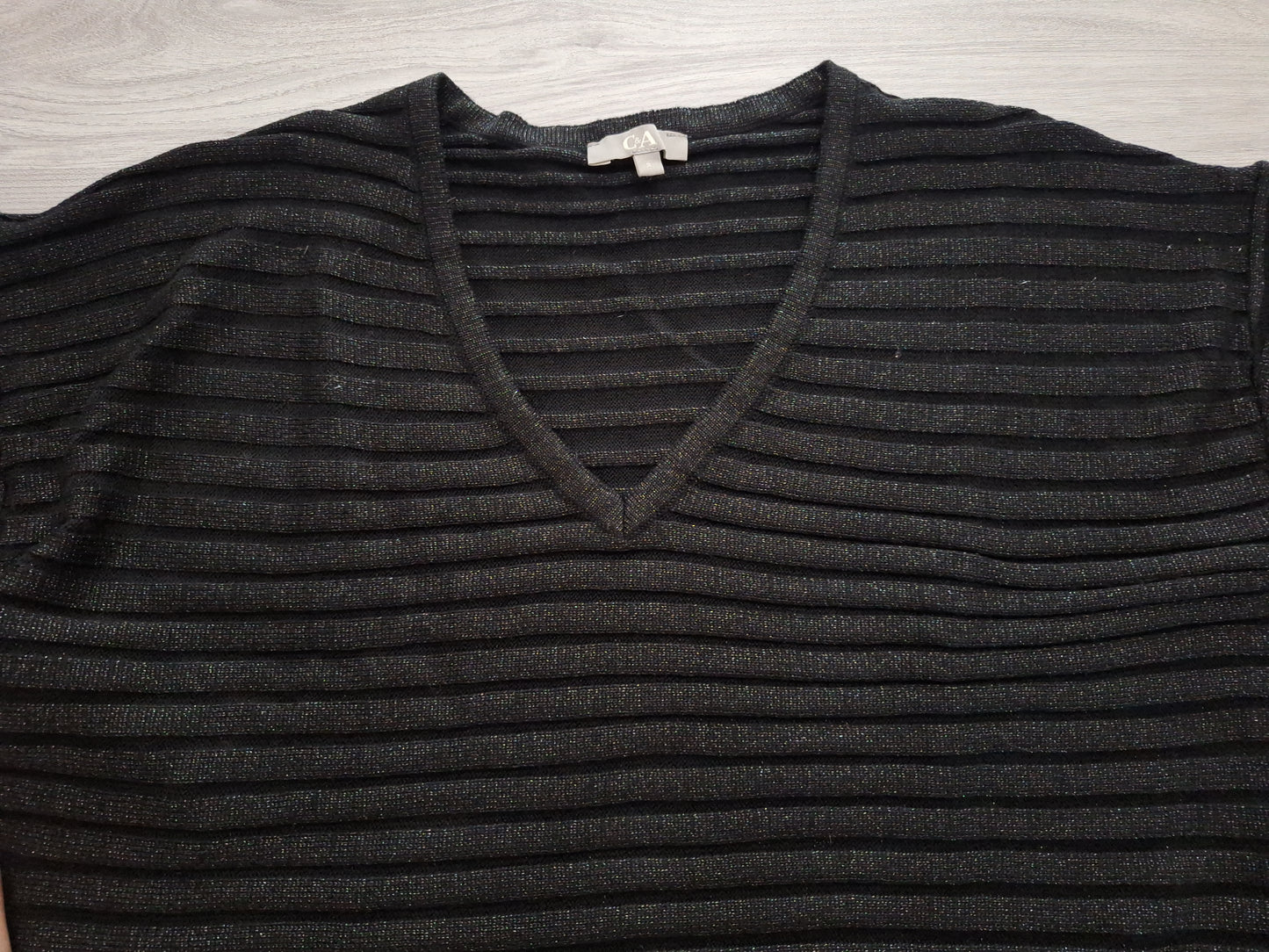 C&A Longpullover Glitzer 36