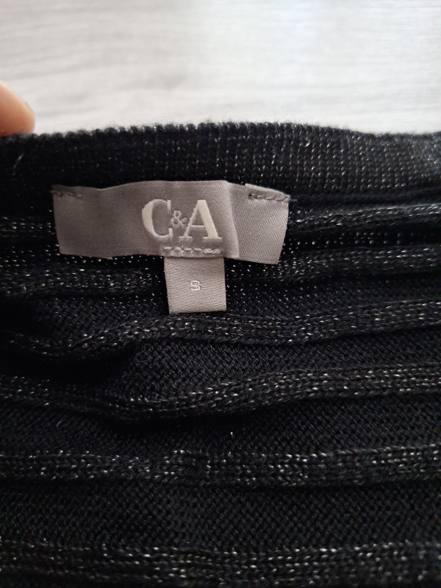 C&A Longpullover Glitzer 36