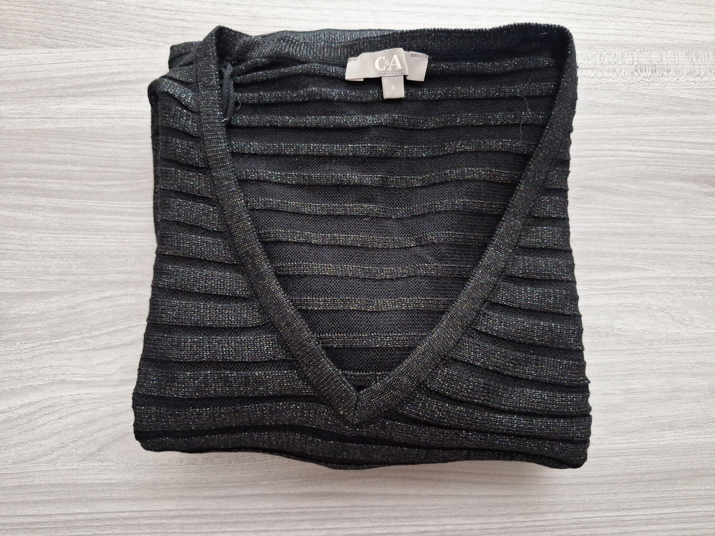 C&A Longpullover Glitzer 36