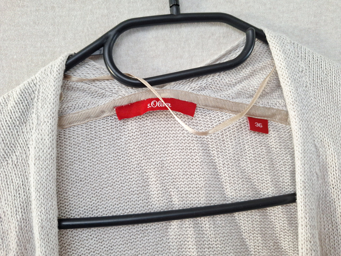 s.Oliver Longcardigan Häkelspitze 36