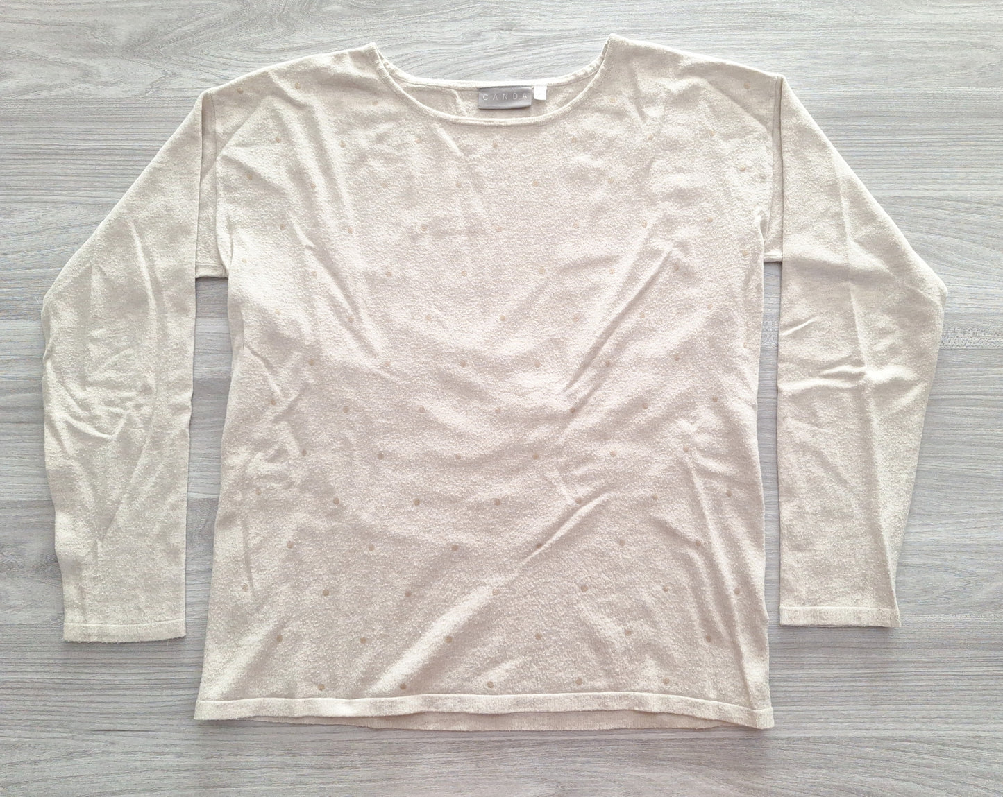 Canda Feinstrickpullover Oversize Noppen 34