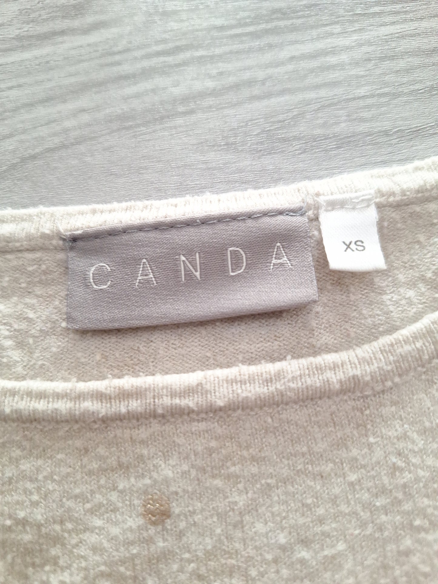 Canda Feinstrickpullover Oversize Noppen 34