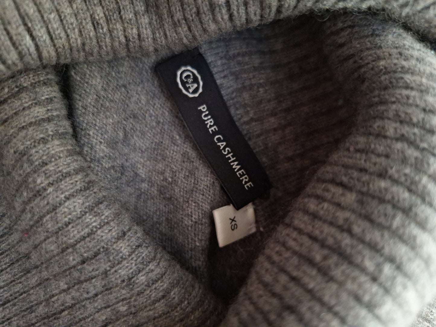 C&A Pure Cashmere Rollkragenpullover 34