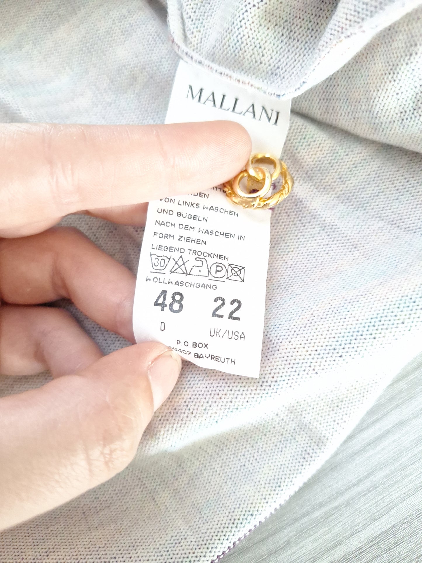 Mallani Strickjacke Schurwolle 48