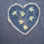 T-Shirt Herz Pailletten 48/50