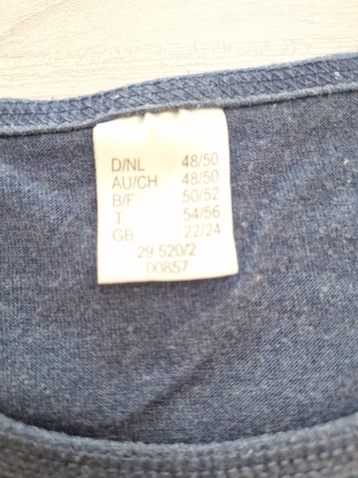 T-Shirt Herz Pailletten 48/50