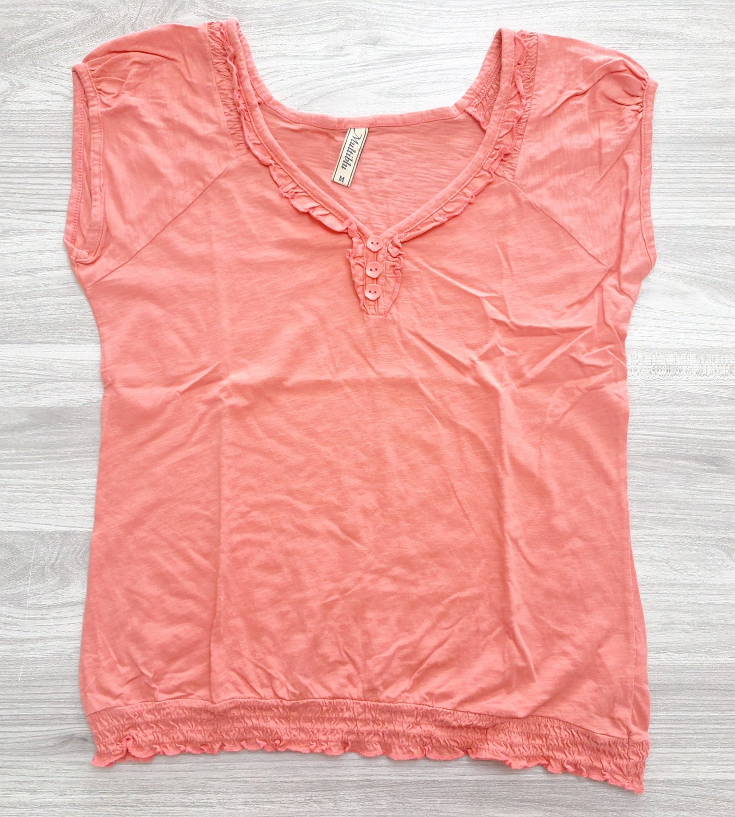 Multiblu T-Shirt Rüschen 38