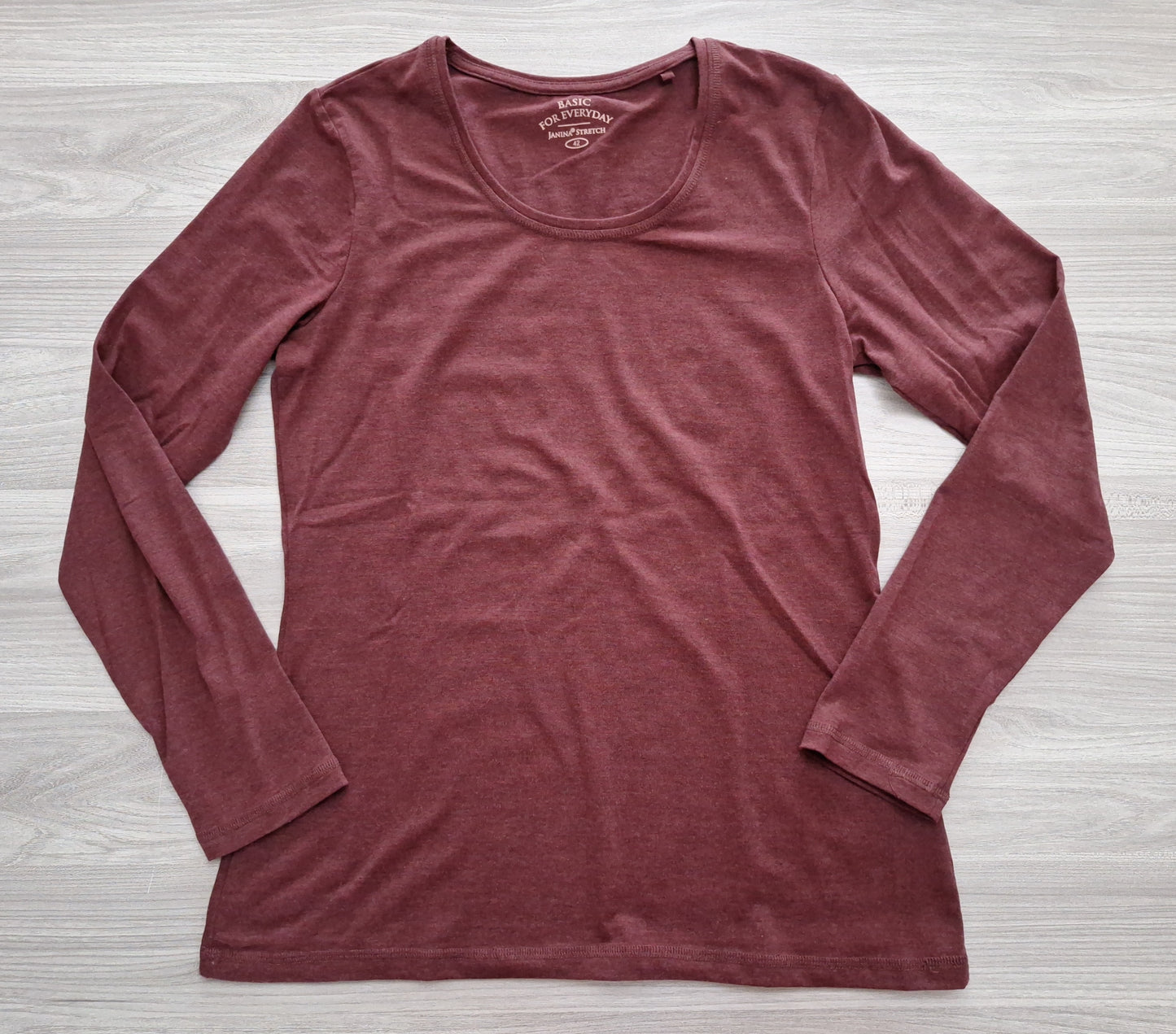 Janina Langarmshirt Basic 42